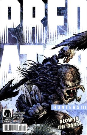 Predator: Hunters III issue 2-B Jonathan Wayshak Glow in the Dark Ink Cover