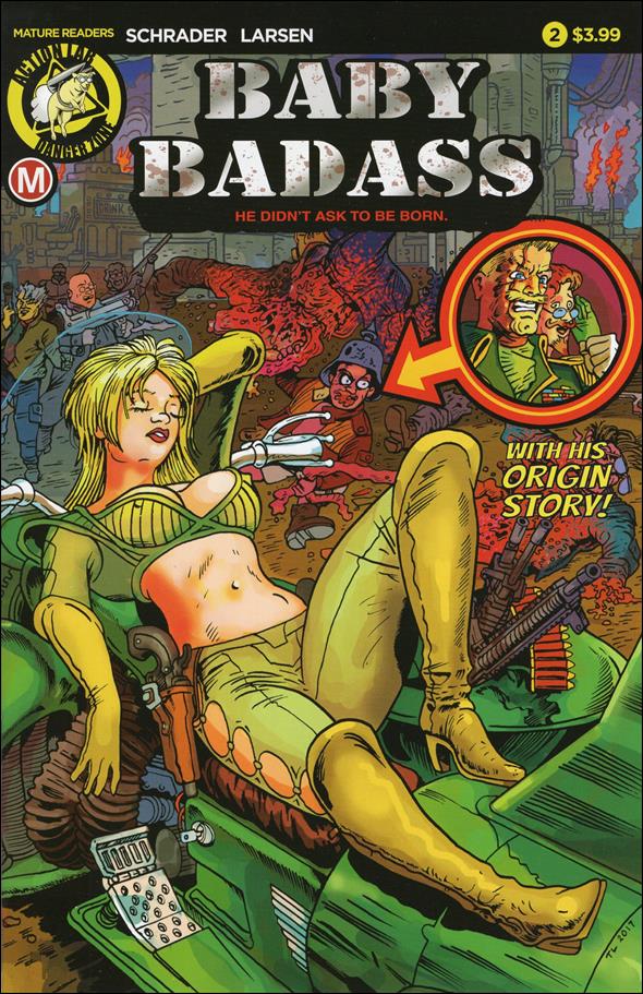 Baby Badass issue 2 Tim Larsen Cover