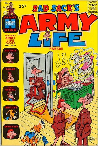 Sad Sack's Army Life Parade issue 34