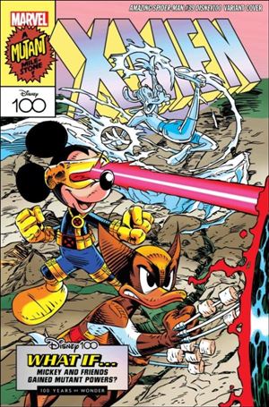 Amazing Spider-Man (2022) issue 39-D Vitale Mangiatordi Disney100 X-Men 1 Homage Cover