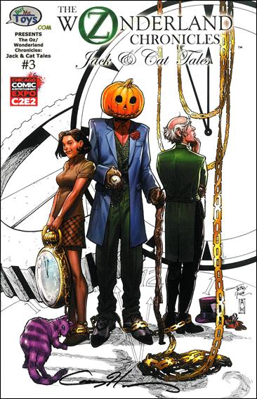 Oz/Wonderland Chronicles: Jack & Cat Tales issue 3-D Terry Moore C2E2 Cover 1/500