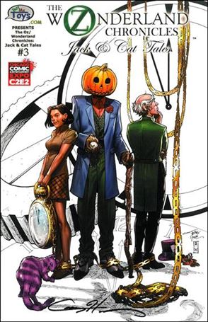 Oz/Wonderland Chronicles: Jack & Cat Tales issue 3-D Terry Moore C2E2 Cover 1/500
