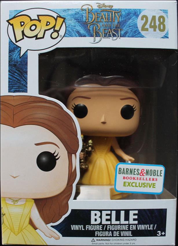 POP! Disney figure 248 Belle (w/ Candlestick)(Live Action) Barnes & Noble
