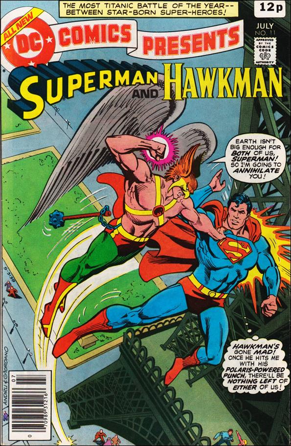 DC Comics Presents issue 11-C UK Price Cover