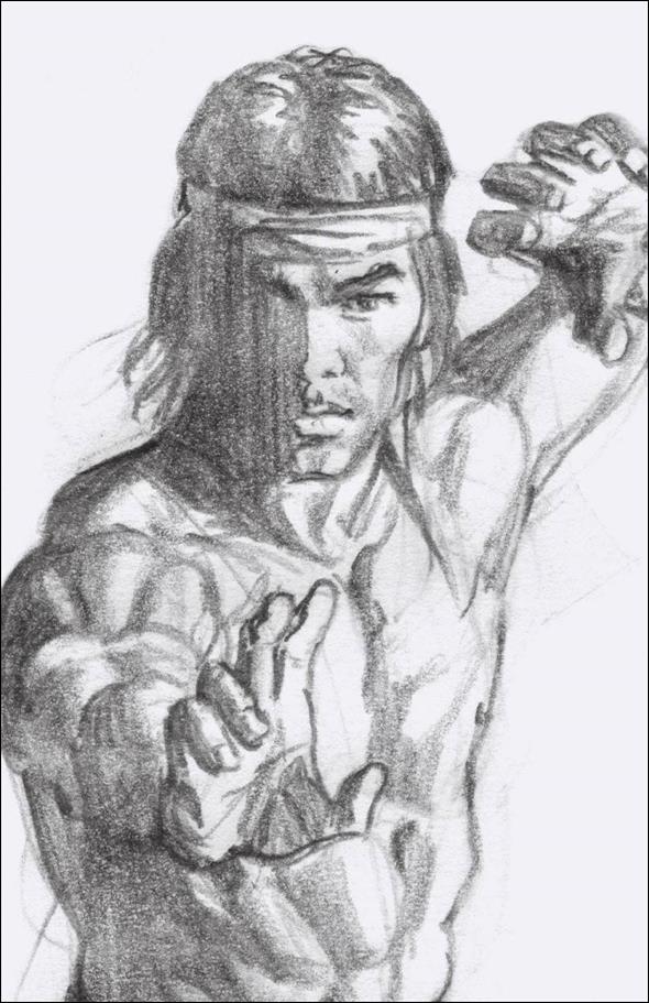 Shang-Chi (2020) issue 2-D Alex Ross 1:100 Timeless Virgin Sketch Cover