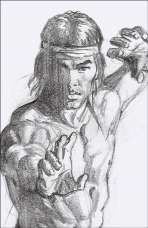 Shang-Chi (2020) issue 2-D Alex Ross 1:100 Timeless Virgin Sketch Cover