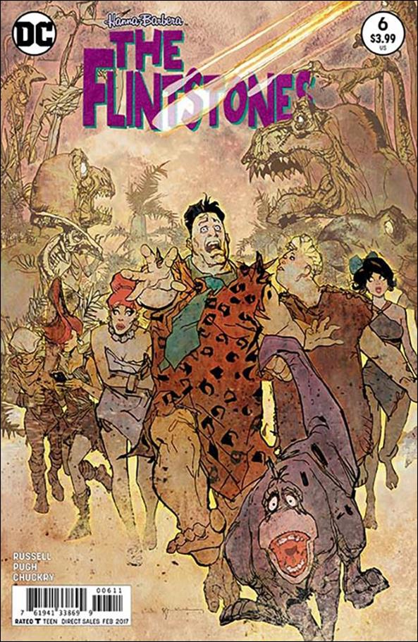 Flintstones (2016)  issue 6 Bill Sienkiewicz Cover