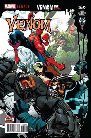 Venom (2017) issue 160 Gerardo Sandoval Cover