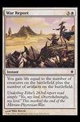 Magic the Gathering: New Phyrexia card 26 War Report