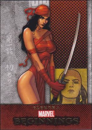 Marvel Beginnings: Series 1 (Base Set) card 122 Elektra