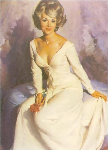Elvgren's Calendar Pinups 2 (Base Set) card 37 Sharon