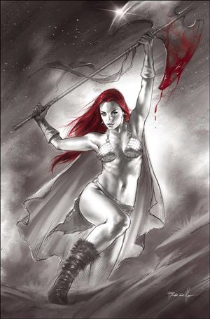 Red Sonja: Black White Red issue 5-M Lucio Parrillo Virgin Cover
