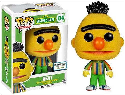 Pop! Sesame Street figure 4-B Bert (Flocked)