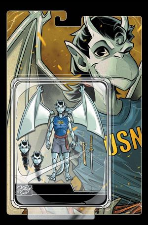 Gargoyles (2022) issue 11-G Action FIgure 1:5 Virgin Cover