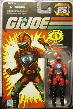 G.I. Joe 25th Anniversary Basic 3 3/4" Action Figures figure 12-- Cobra H.I.S.S. Driver
