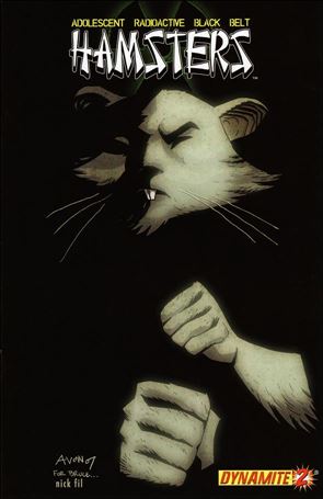 Adolescent Radioactive Black Belt Hamsters (2008) issue 2-B Michael Avon Oeming 1:4 Cover