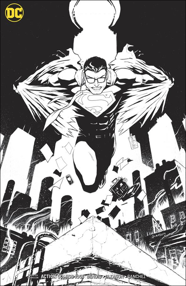 Action Comics (1938) issue 1001-D Patrick Gleason Black & White Cover