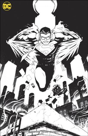 Action Comics (1938) issue 1001-D Patrick Gleason Black & White Cover