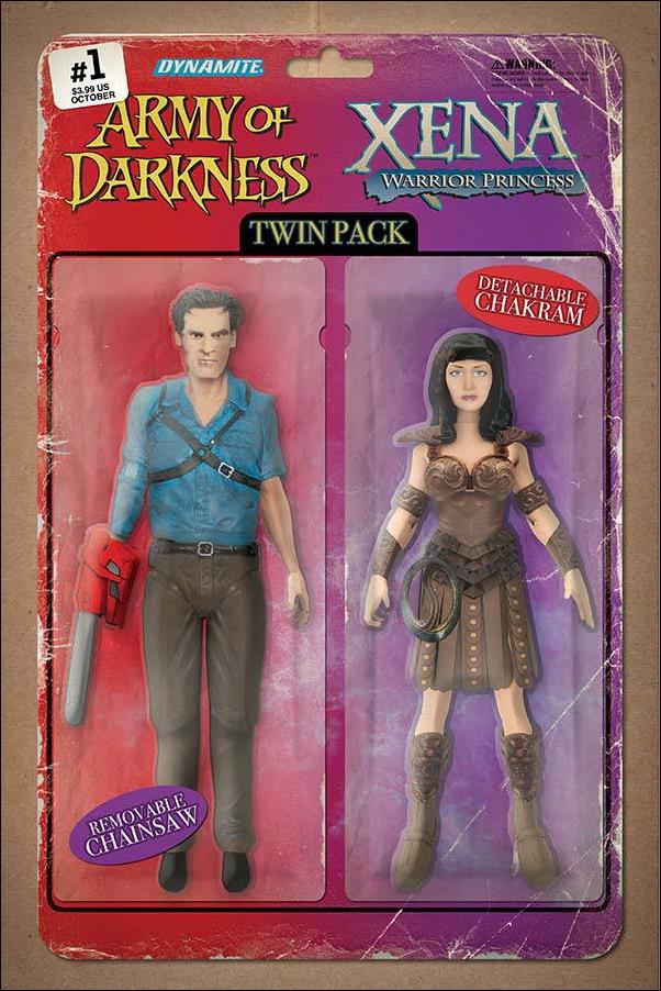Army of Darkness Xena: Warrior Princess Forever... and a Day issue 1-C David Ryan Robinson Action Figure Cover