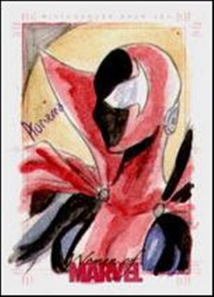Women of Marvel (SketchaFEX Subset) card BA Bruno Auriema 1/200