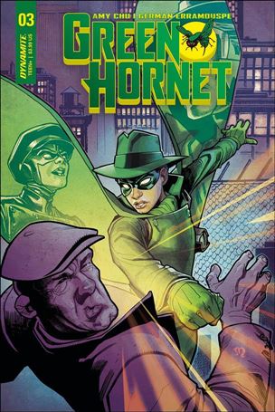 Green Hornet (2018) issue 3-B Stéphane Roux Cover