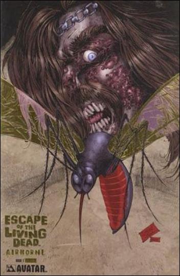 Escape of the Living Dead: Airborne issue 1-M Gold Foil Cover