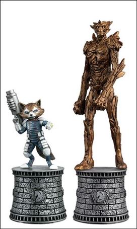 Marvel Chess Collection Specials (UK) item 2 Rocket Raccoon and Groot (White Knights)