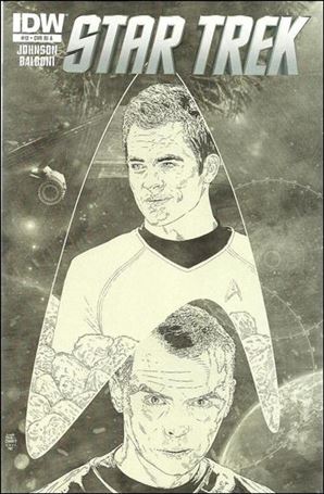 Star Trek (2011) issue 12-B Tim Bradstreet 1:10 Sketch Cover