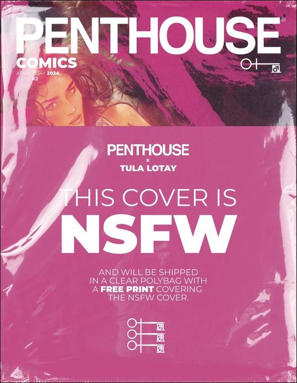 Penthouse Comics (2024) issue 2-G Tula Lotay 1:25 Polybagged NSFW Cover