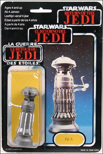 Star Wars 3 3/4" Basic Action Figures (Vintage) figure 24-B FX-7 (Tri-Logo)