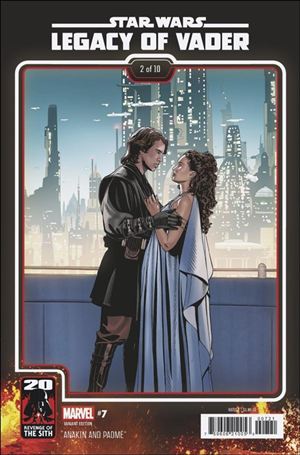 Star Wars: Legacy of Vader issue 7-B Chris Sprouse Revenge of the Sith 20th Ann. Cover