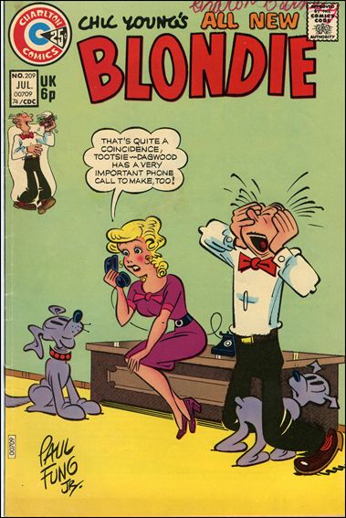 Blondie Comics (1947) issue 209 (Invalid) [see Blondie cover title]