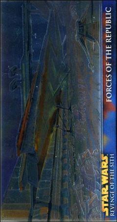 Star Wars: Revenge of the Sith Widevision (Chrome Art Retail Subset) card R2 Forces of the Republic