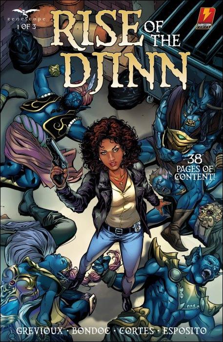 Rise of the Djinn issue 1-B David Lorenzo Riveiro Cover