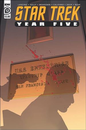 Star Trek: Year Five issue 12 Stephen Thompson Cover