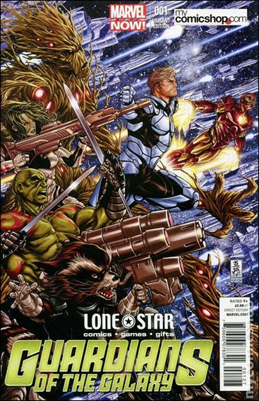 Guardians of the Galaxy (2013) issue 1-N Mark Brooks Lone Star Comics Cover