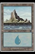 Magic the Gathering: 6th Edition (Base Set) card 335 Island