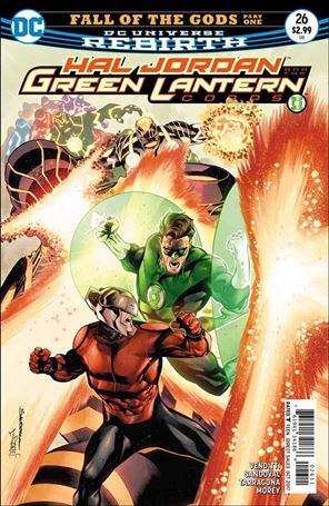 Hal Jordan and the Green Lantern Corps issue 26 Rafa Sandoval Cover