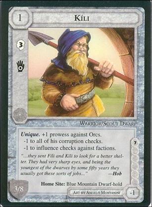 Middle-Earth: The Wizards (Base Set) card 238 Kili