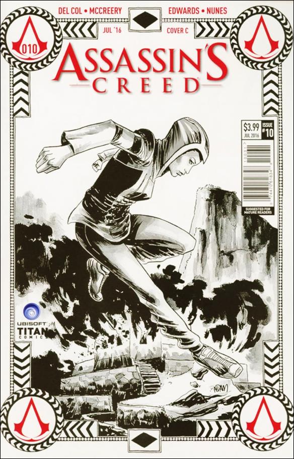 Assassin's Creed issue 10-C Adam Gorham Cover