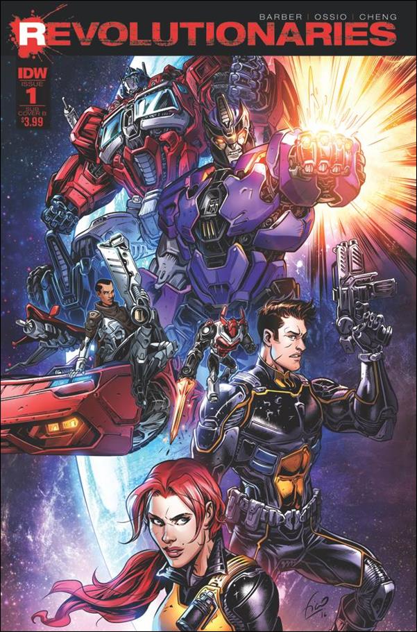Revolutionaries 1-B by IDW