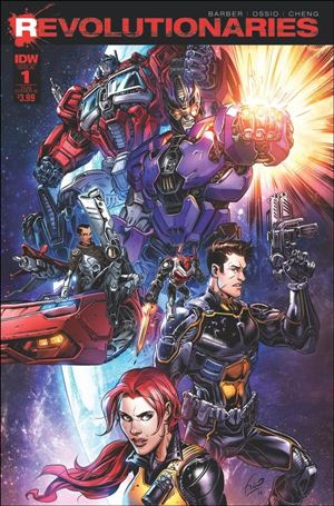 Revolutionaries issue 1-B Fico Ossio Subscription Cover