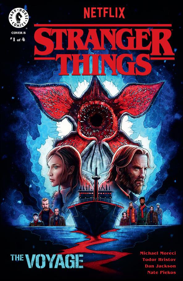 Stranger Things : The Voyage issue 1-B Kyle Lambert Cover