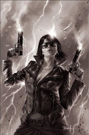Jennifer Blood (2021) issue 1-I Lucio Parrillo 1:11 Black & White Virgin Cover
