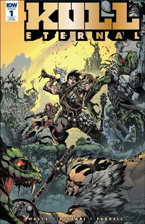 Kull Eternal issue 1-D Jheremy Raapack 1:25 Cover