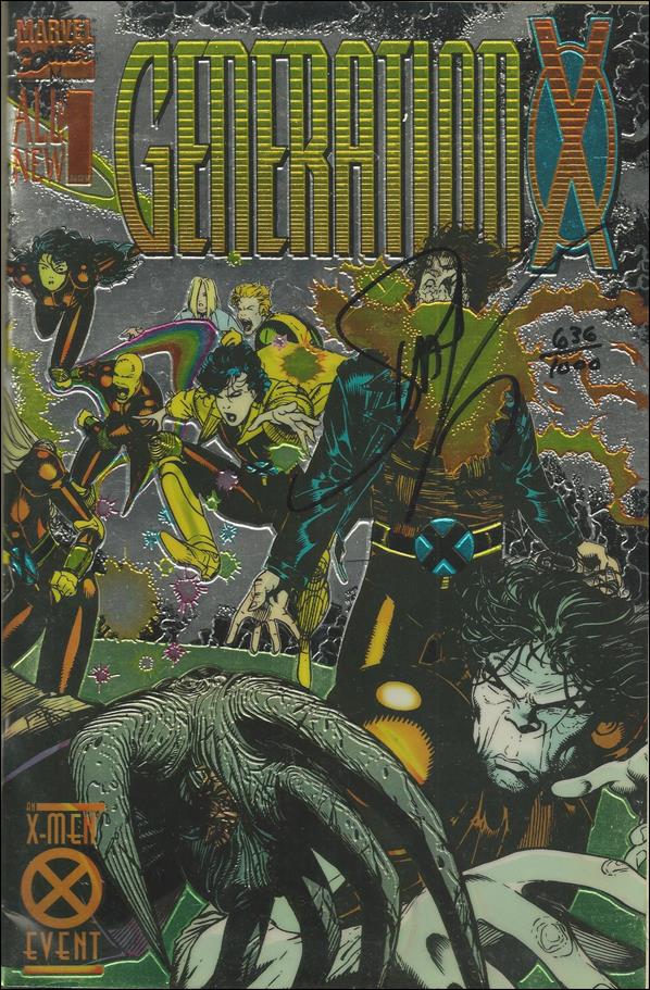 Generation X (1994) issue 1-B Dynamic Forces Scott Lobdell Signed Cover 1/1000
