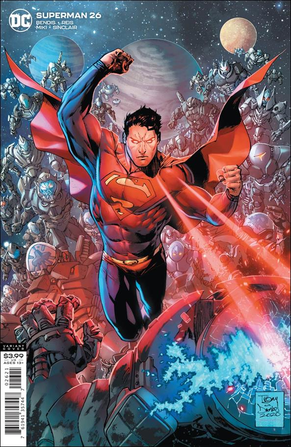 Superman (2018) issue 26-B Tony Daniel Cover