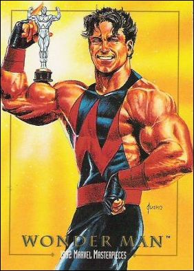 1992 Marvel Masterpieces (Base Set) card 93 Wonder Man