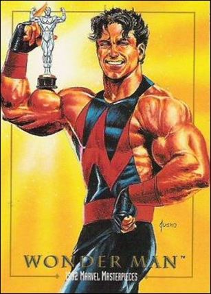 1992 Marvel Masterpieces (Base Set) card 93 Wonder Man