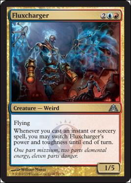 Magic the Gathering: Dragon's Maze (Base Set) card 71 Fluxcharger 